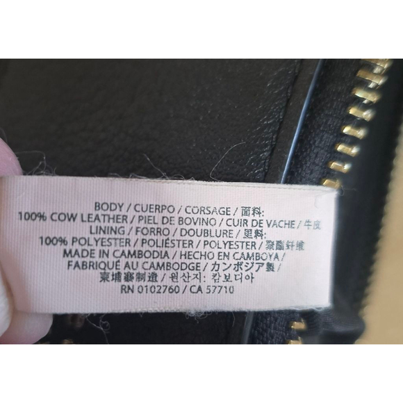 Kate Spade Black Pebbled Leather Crossbody Bag Zip Top Shoulder Purse - Picture 12 of 13